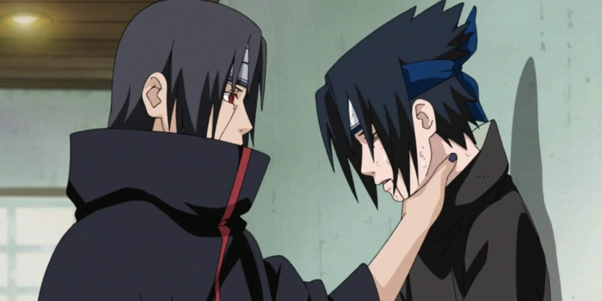 Itachi and Sasuke in Naruto
