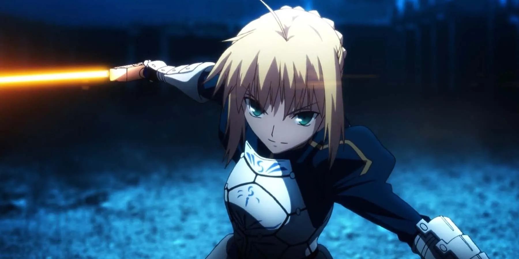 Fate Zero 애니메이션에서 Saber의 전투