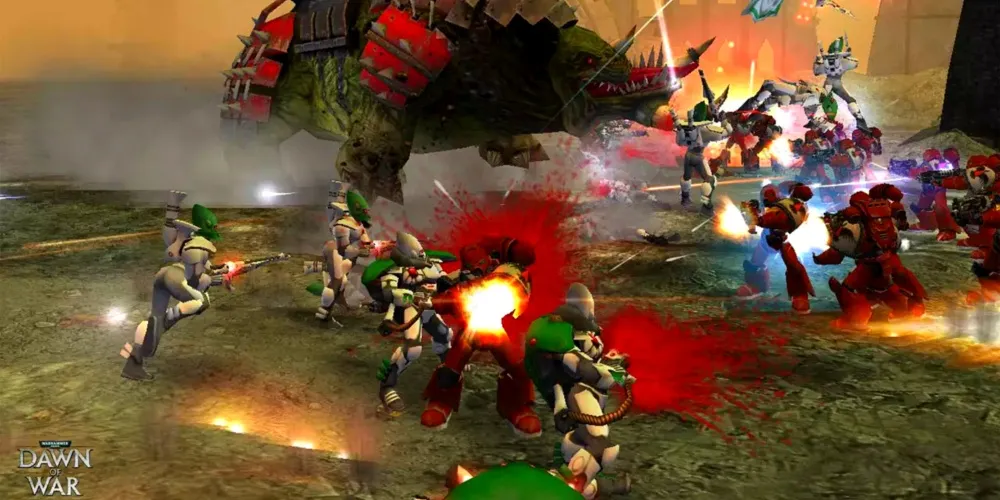 Combat en temps réel de Warhammer 40K: Dawn of War