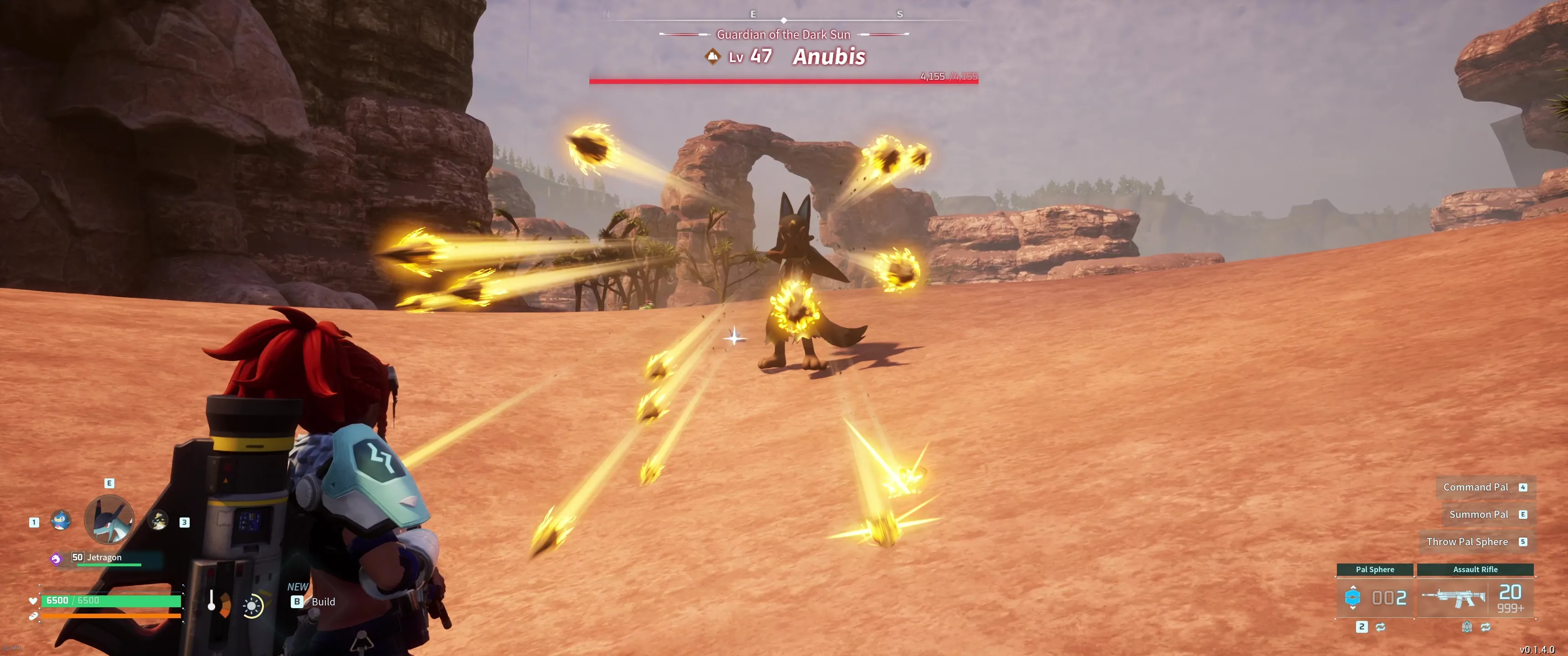 Alpha Boss Anubis Explosion de pierre