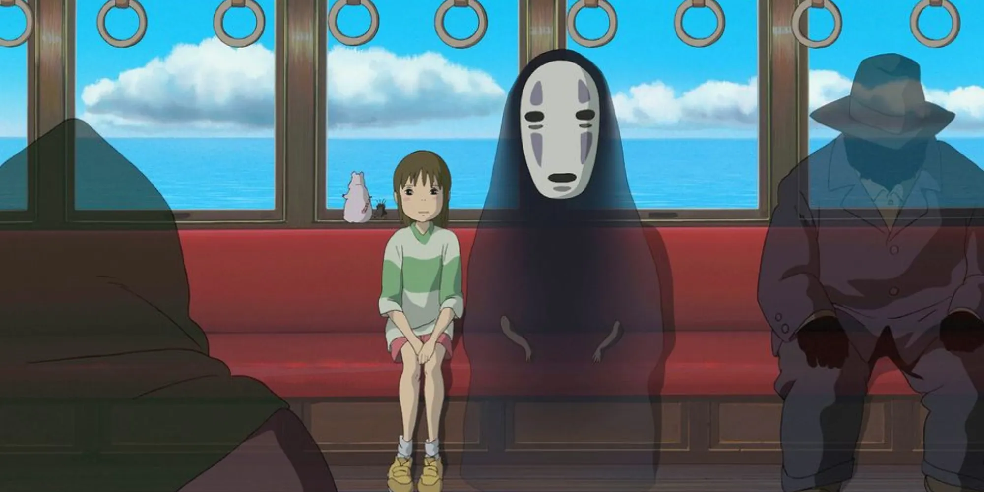 Chihiro et No Face dans Le Voyage de Chihiro