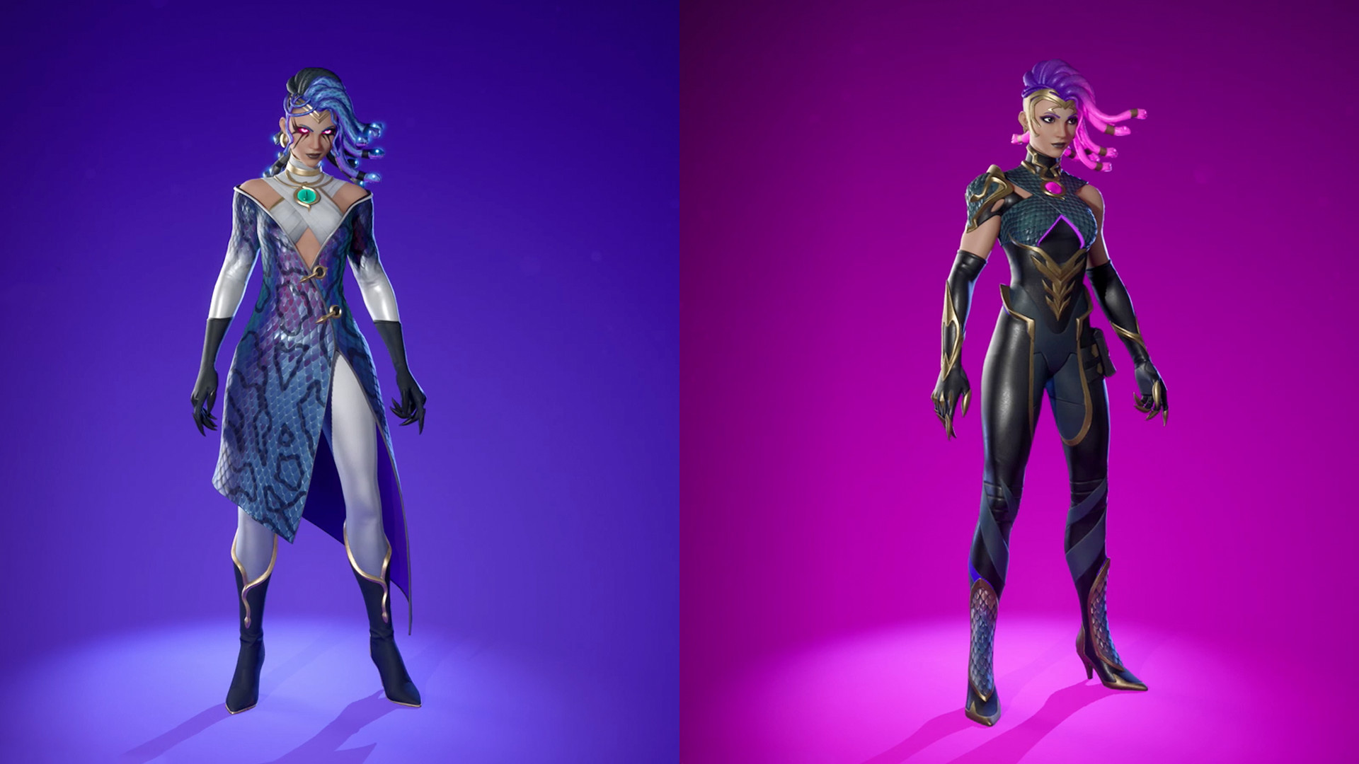 Fortnite Myths & Mortals Medusa and Gorgon Warrior Medusa skins