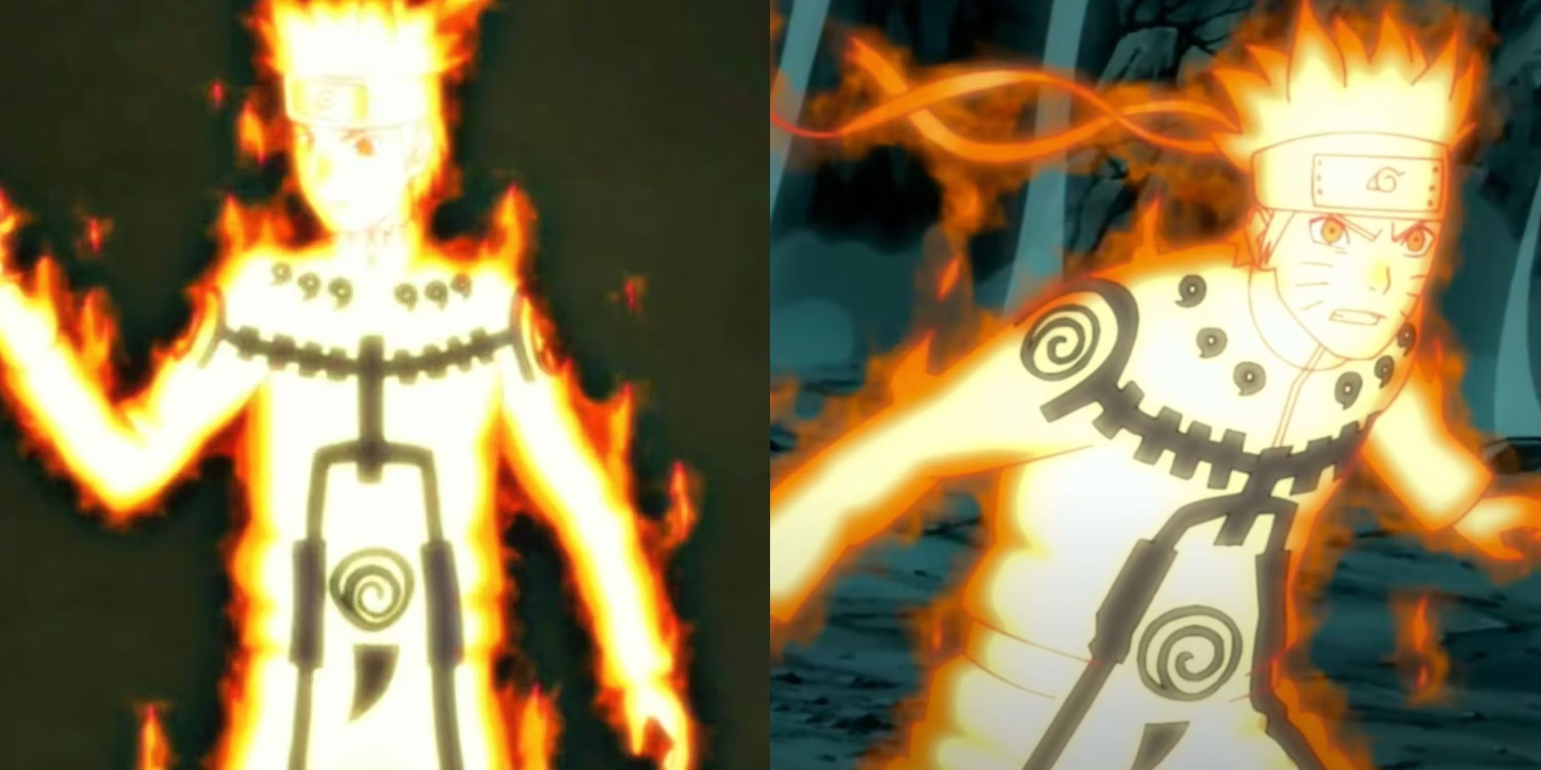 Naruto Uzumaki en Modo de Chakra de Nueve Colas