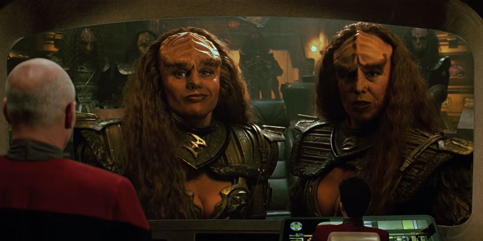 Le sorelle Duras in Star Trek: Generations