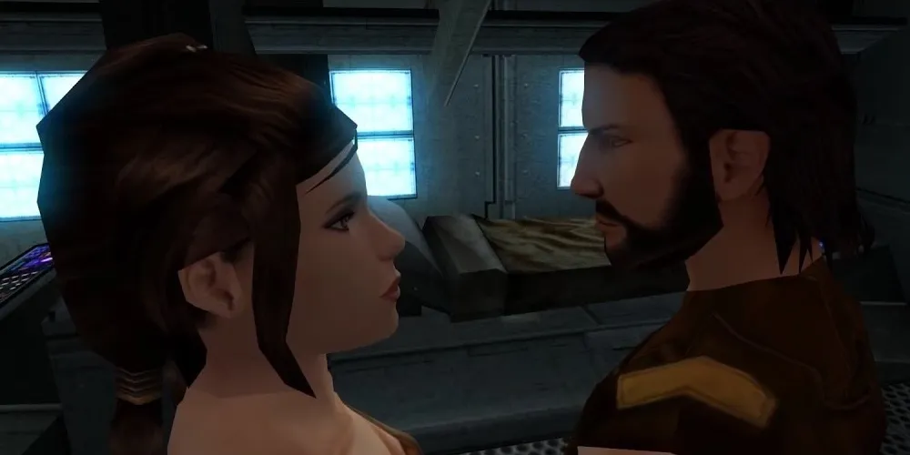 Bastila and Revan in Star Wars: Knights of the Old Republic