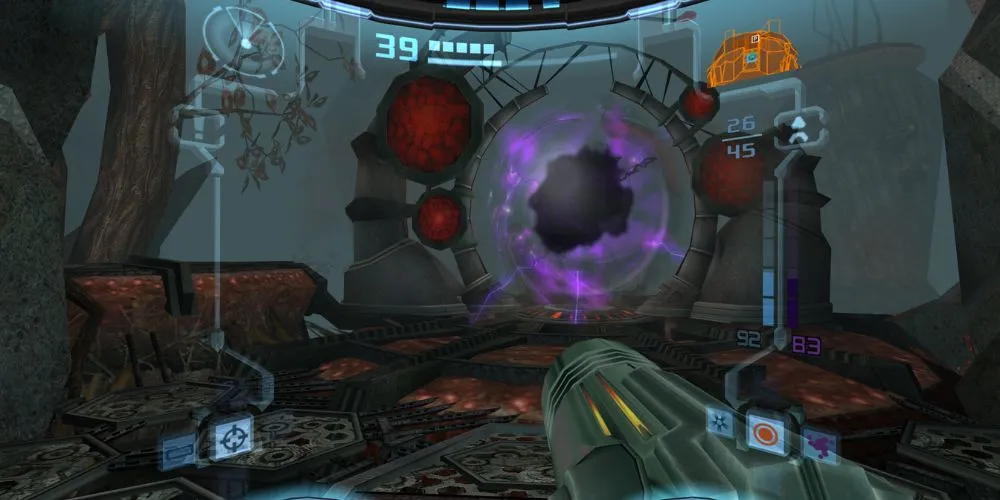 Самус в Темном Этере в Metroid Prime 2