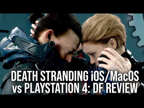 《死亡搁浅》在iPhone 15 Pro/Apple Mac上与PlayStation 4/PC上的对比