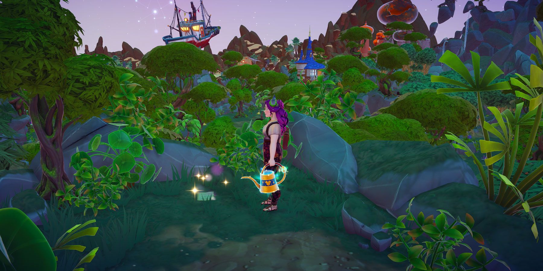 Rapunzelの一つの歌詞を見つける方法Disney Dreamlight Valley.
