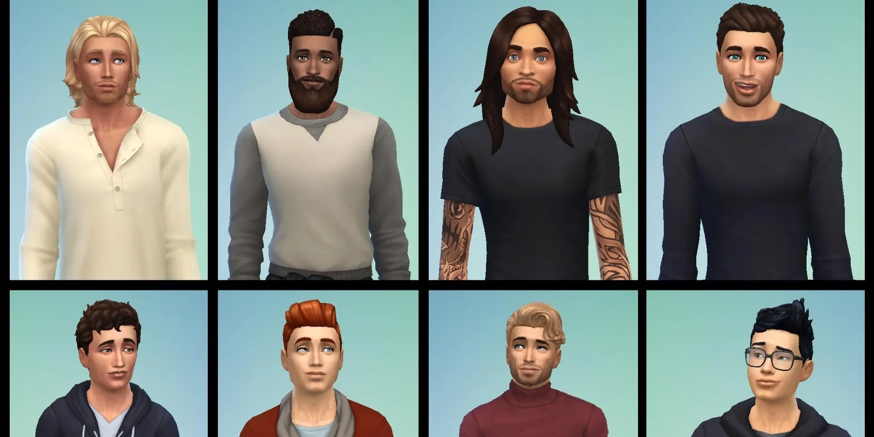 The Sims 4 캐릭터 디자인