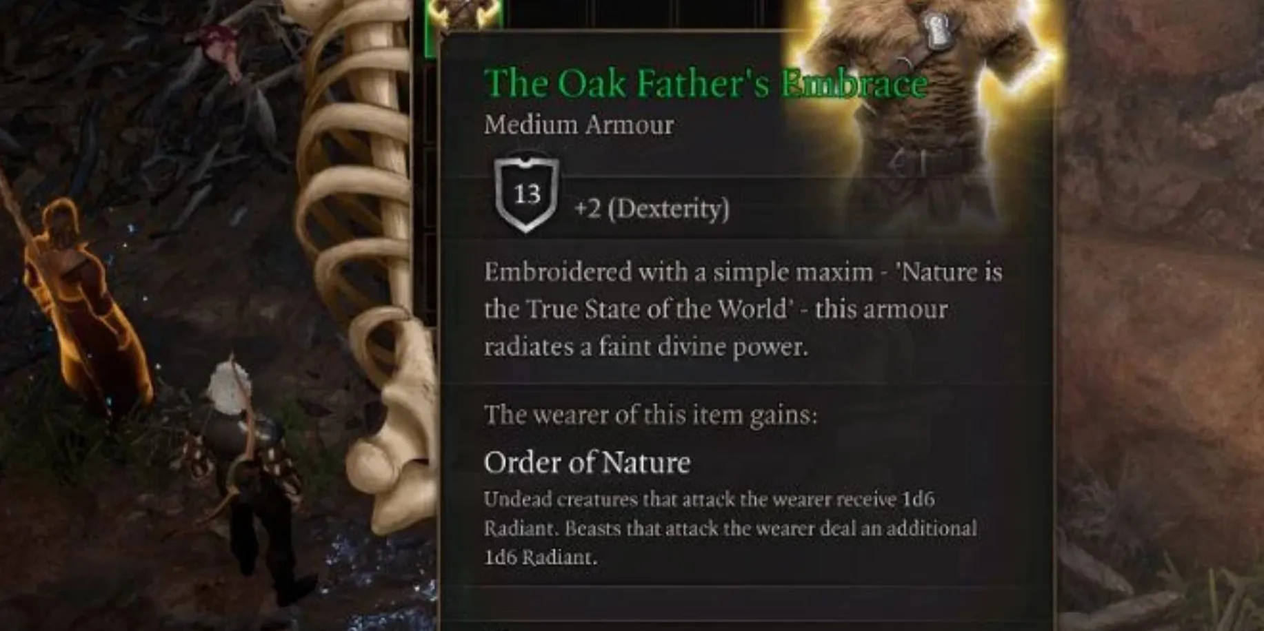 Baldur’s Gate 3 The Oak Father’s Embrace