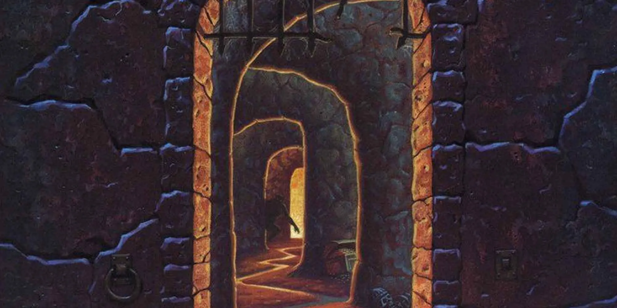 A capa do módulo de campanha Ruins of Undermountain de D&D