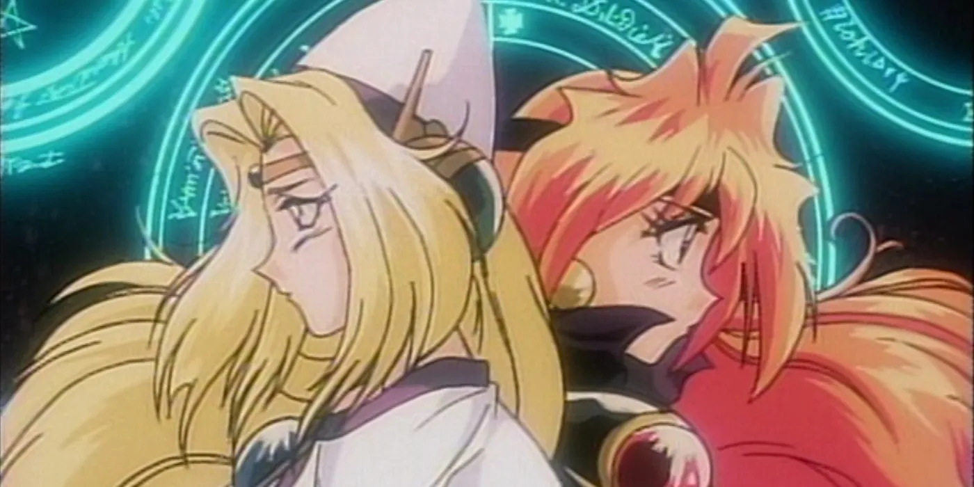 Slayers Lina and Filia in the Slayers TRY opening