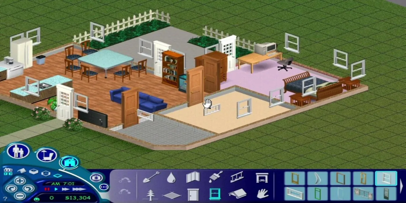 Construcción Sims 1