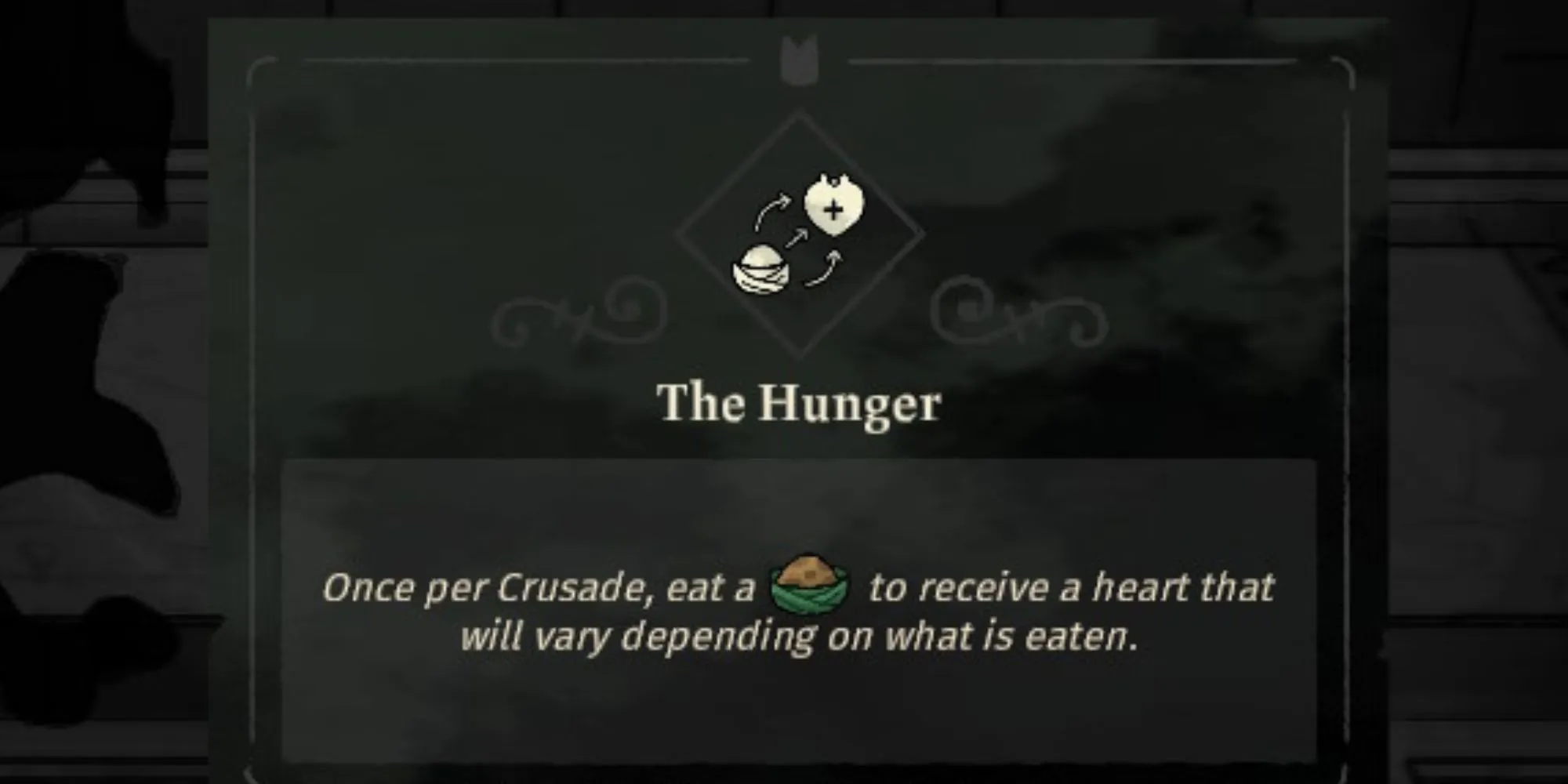 The Hunger upgrade in Cult of the Lamb