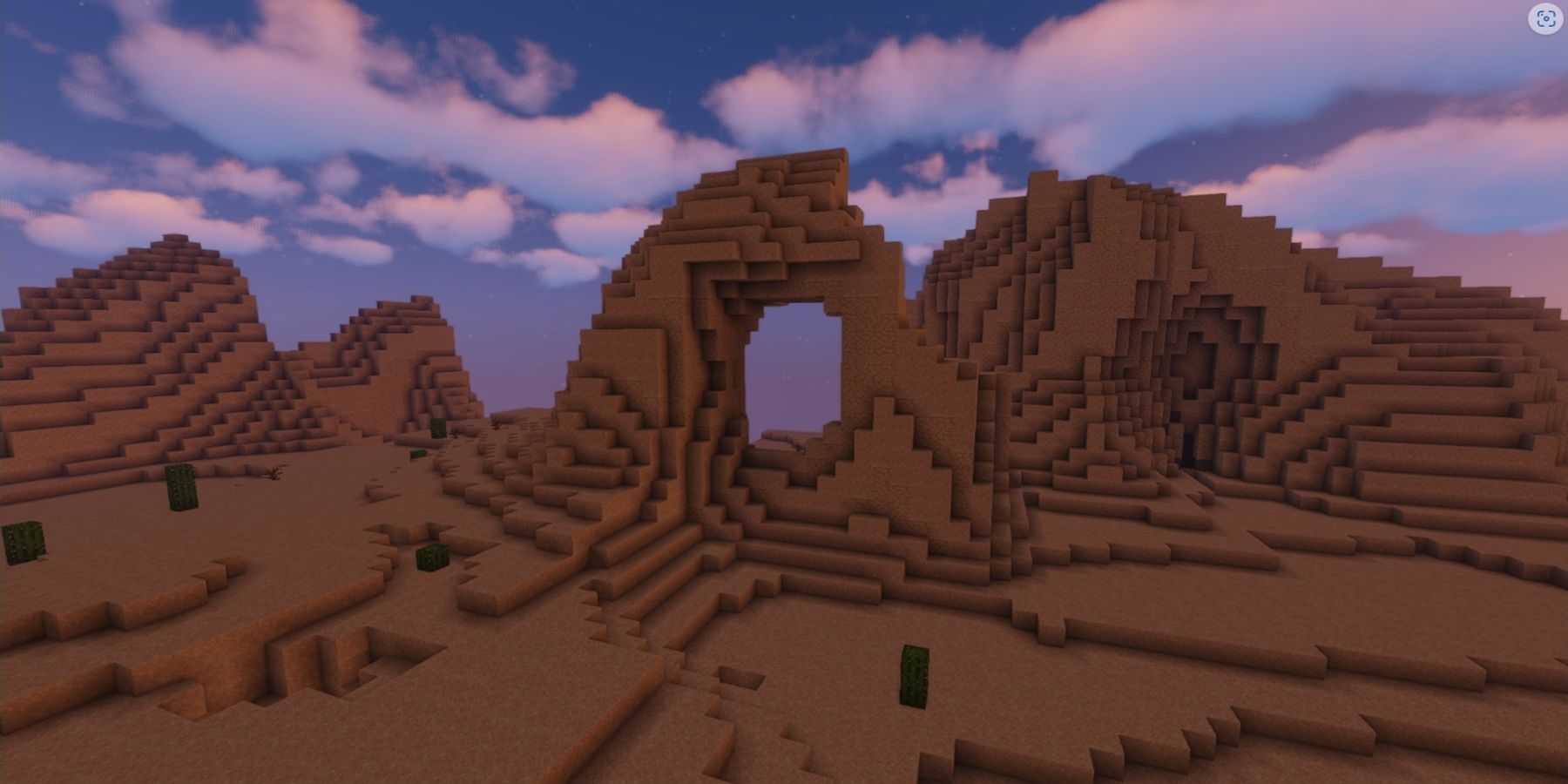 Minecraft沙漠基地