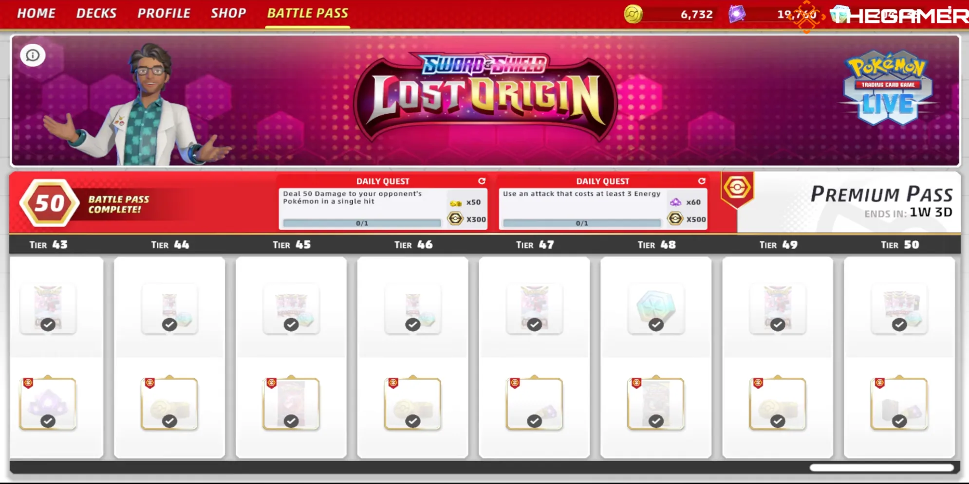Pokemon TCG Live Daily Challenges