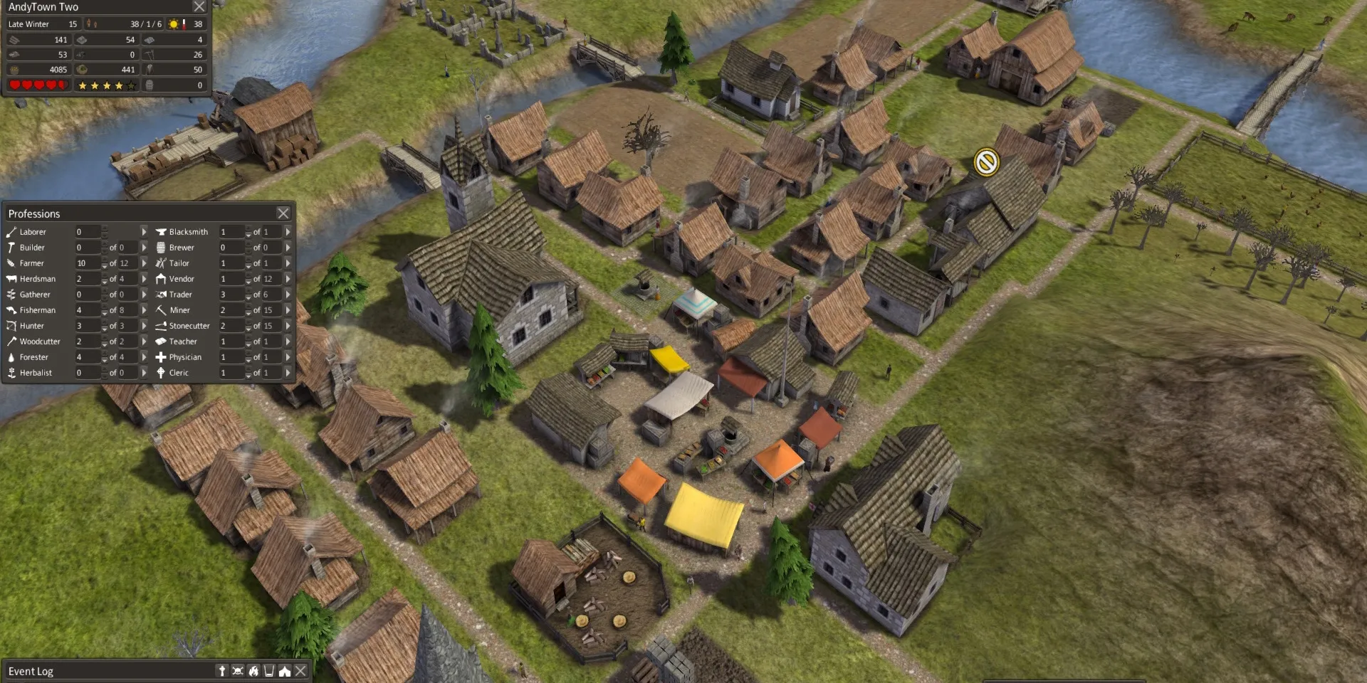 A village in Banished