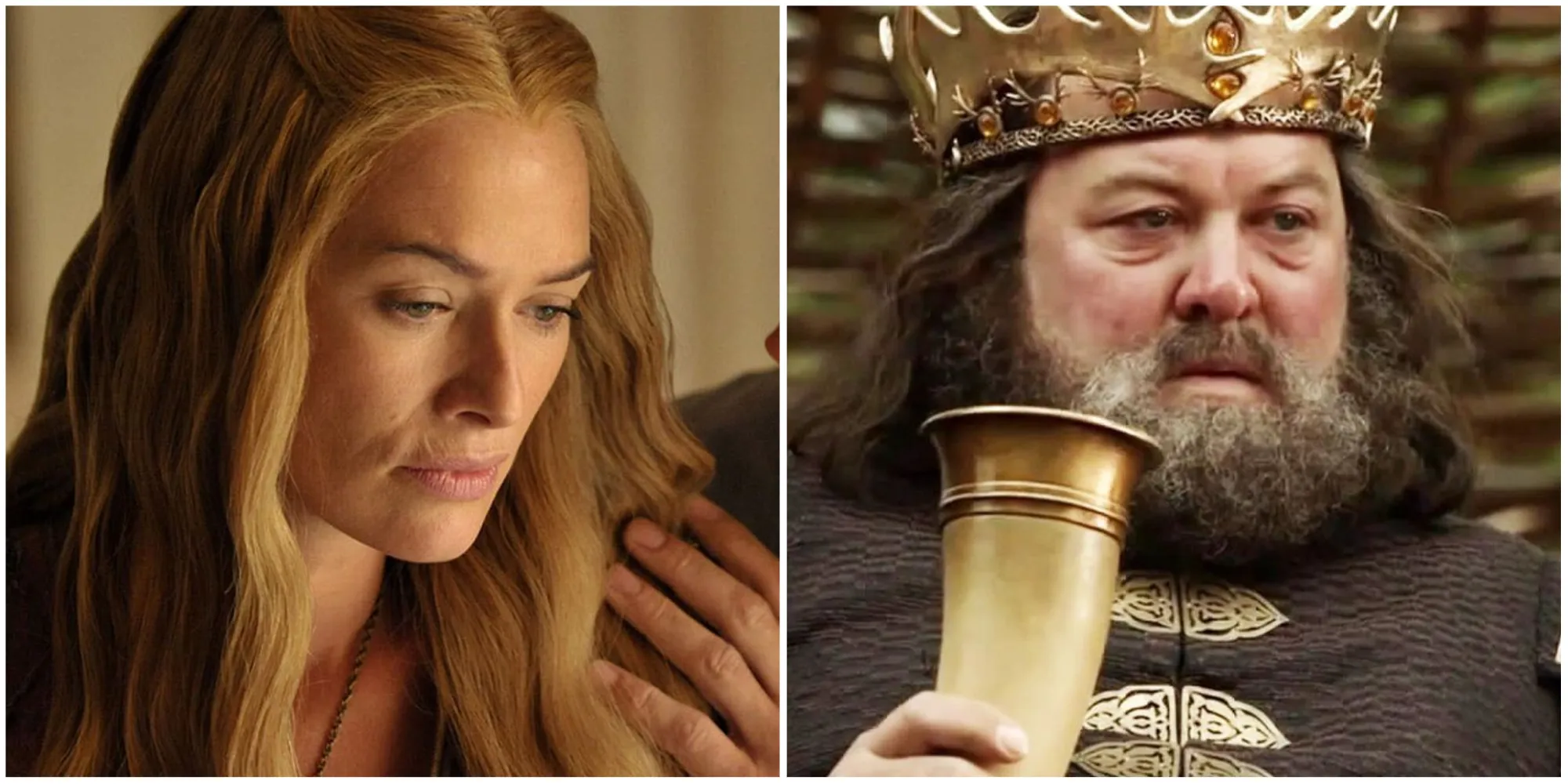 Game of Thrones Cersei Lannister y Robert Baratheon