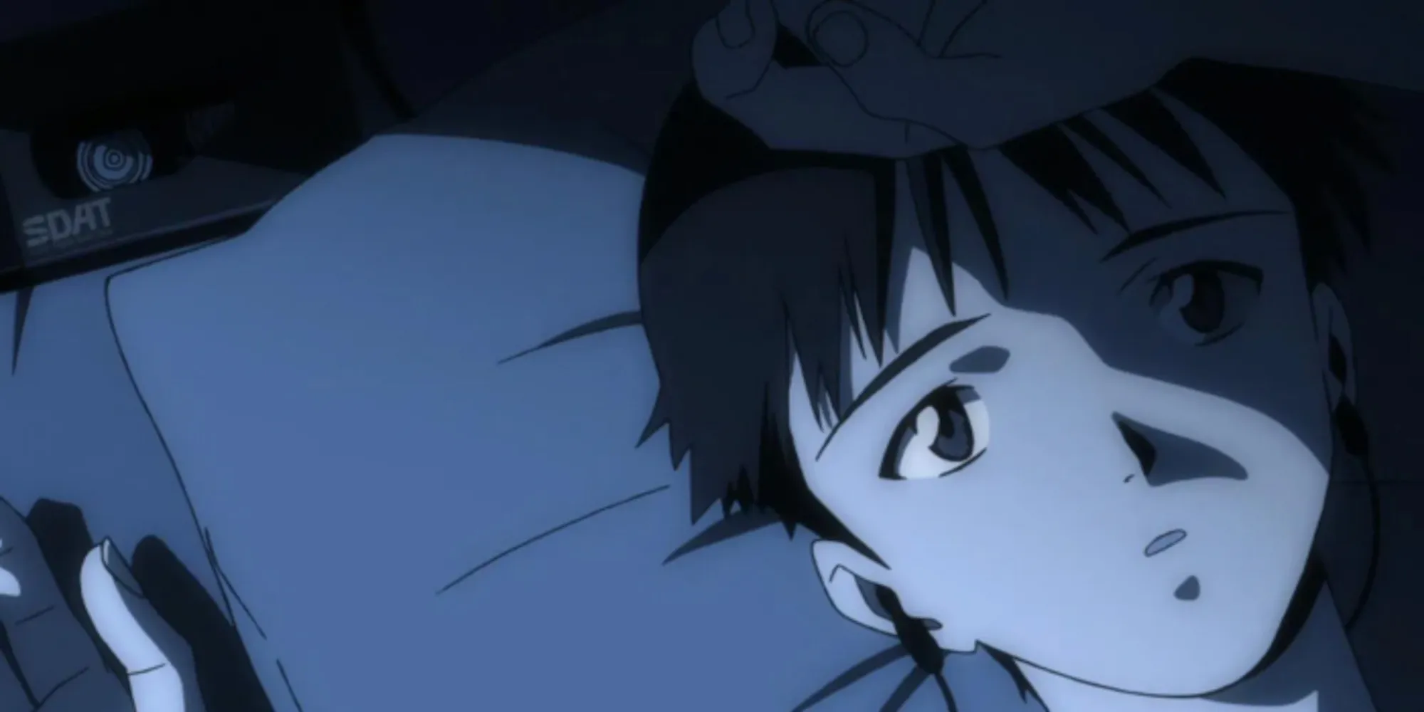 Shinji en Neon Genesis Evangelion