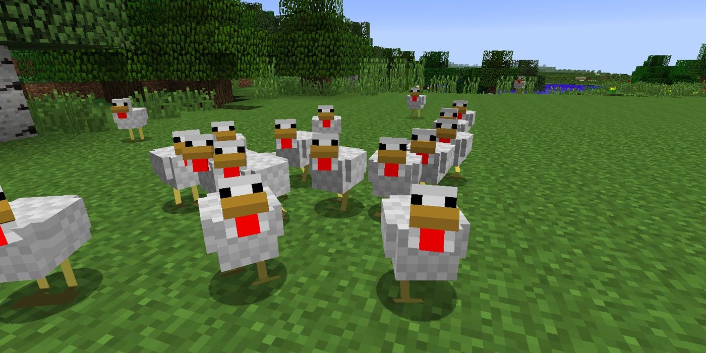 Блюдо «Жареная курица» в игре Minecraft