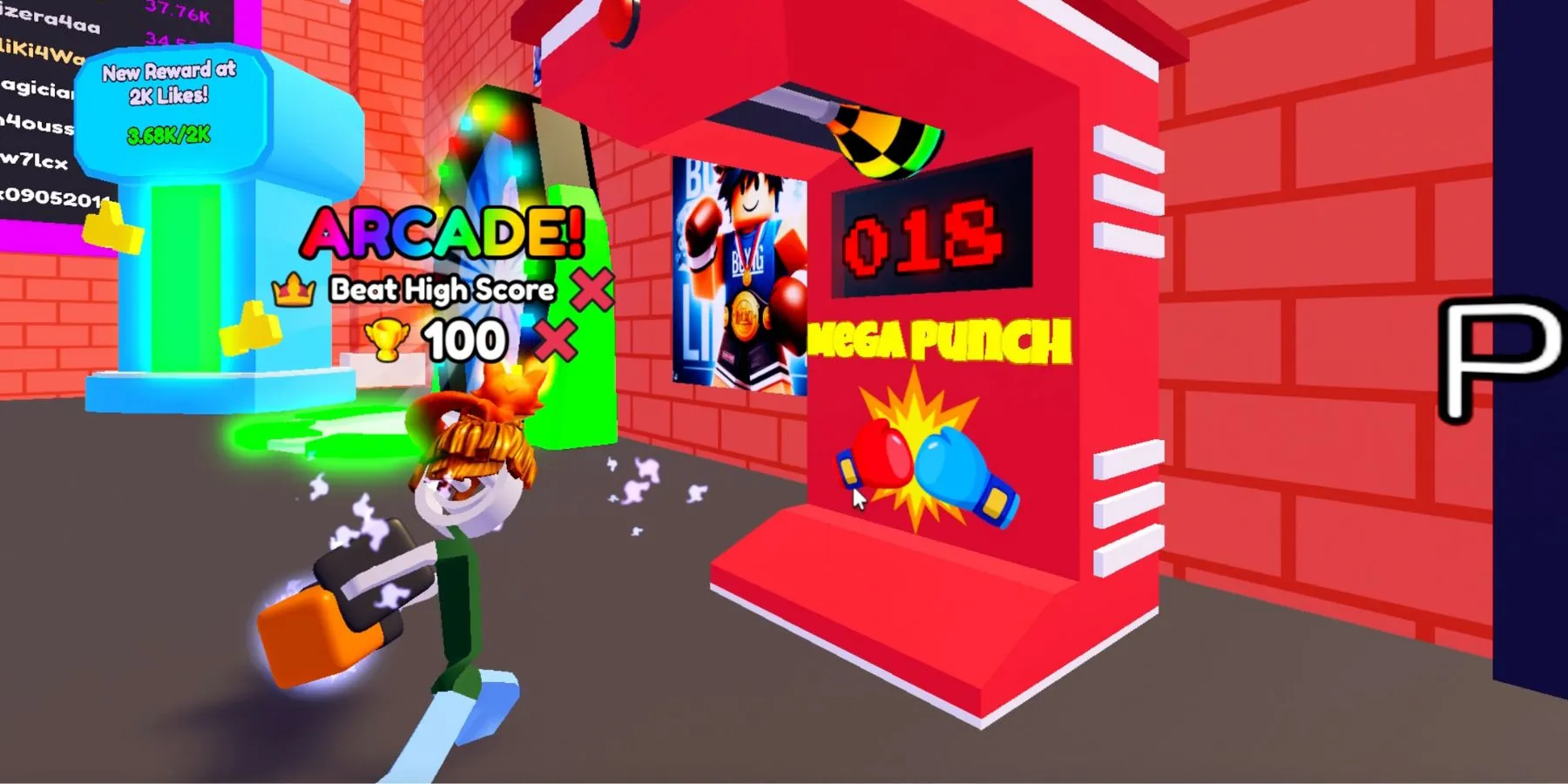 Arcade Punch Simulator：游戏玩法