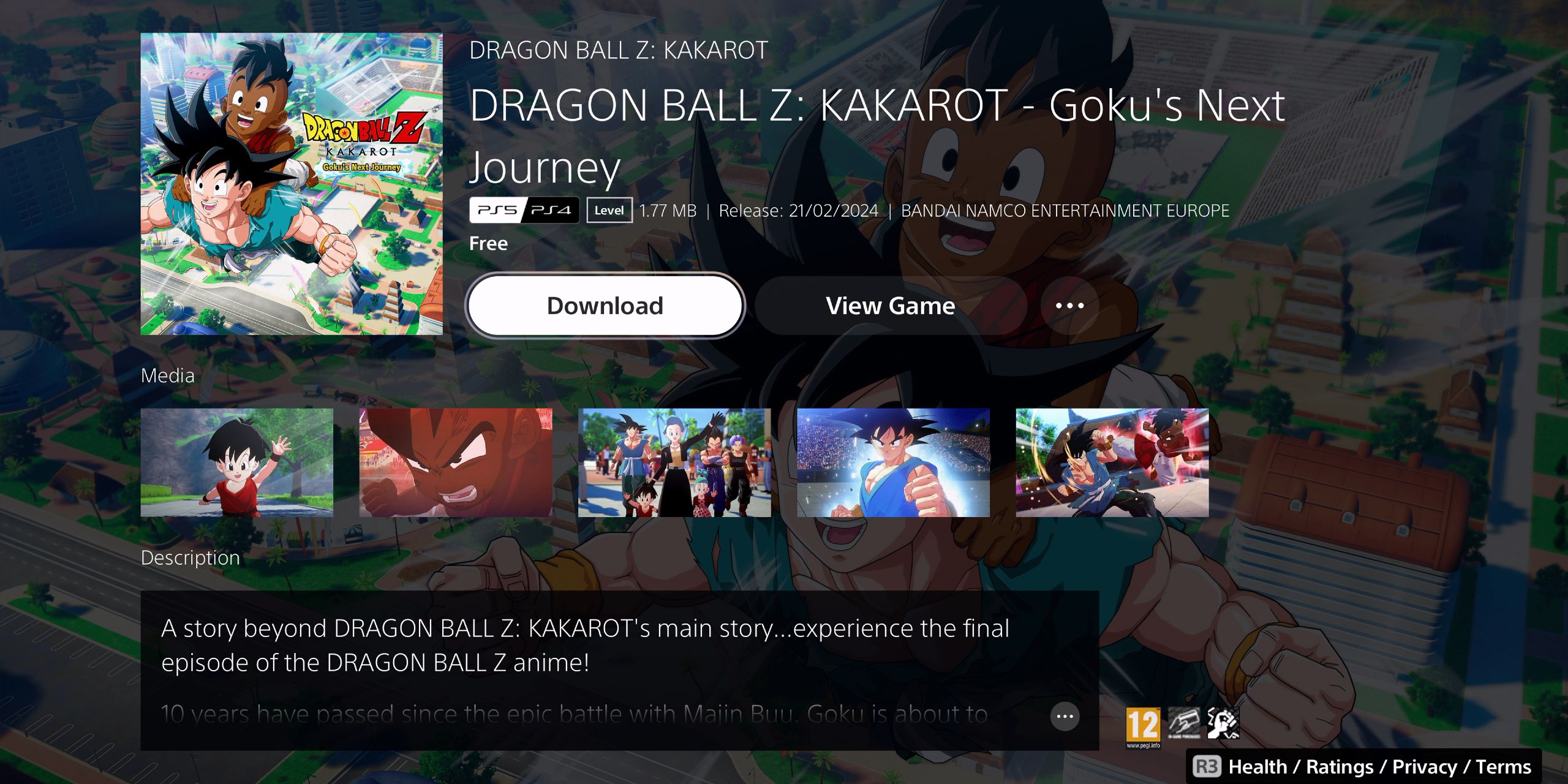dragon-ball-z-kakarot-gokus-next-journey-install