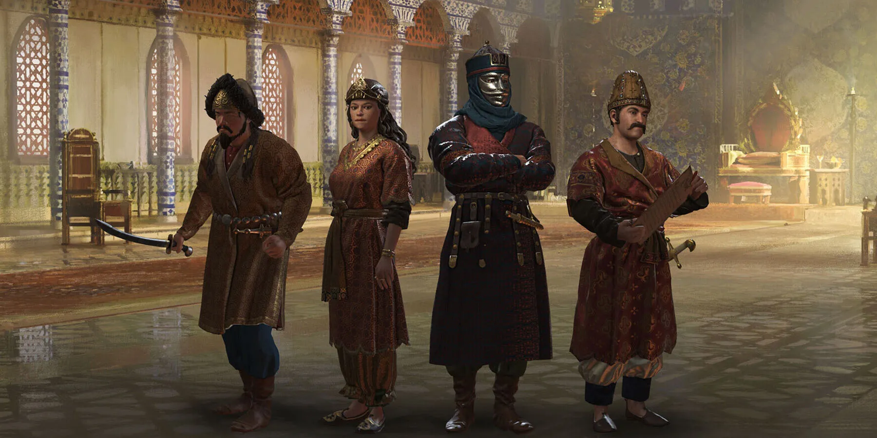 Some characters in Crusader Kings 3