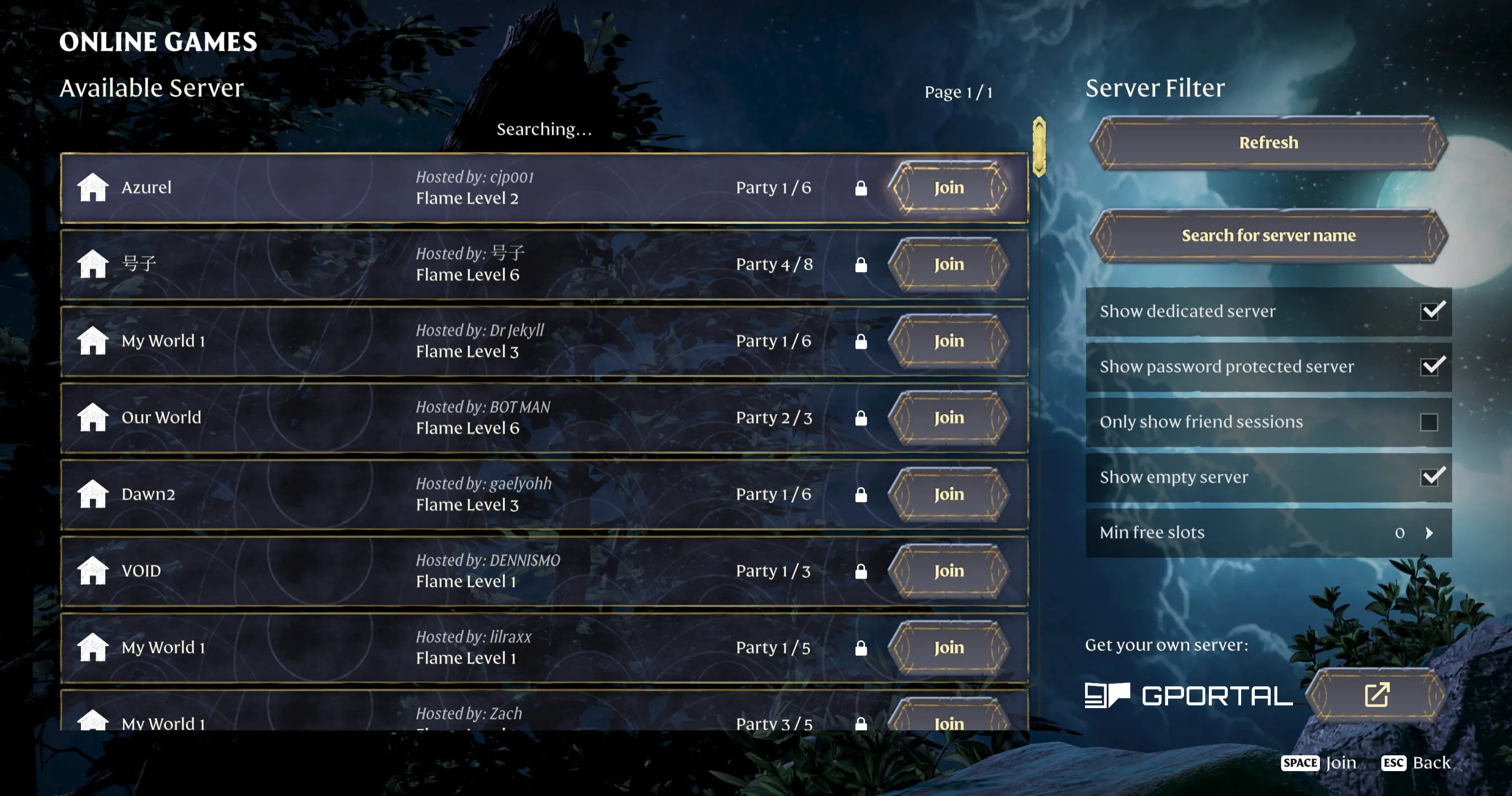 Unirsi a una Partita Multiplayer in Enshrouded