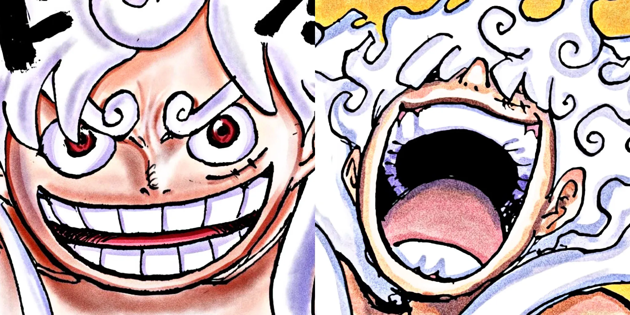 Oda Luffy Gear 5 Nika One Piece