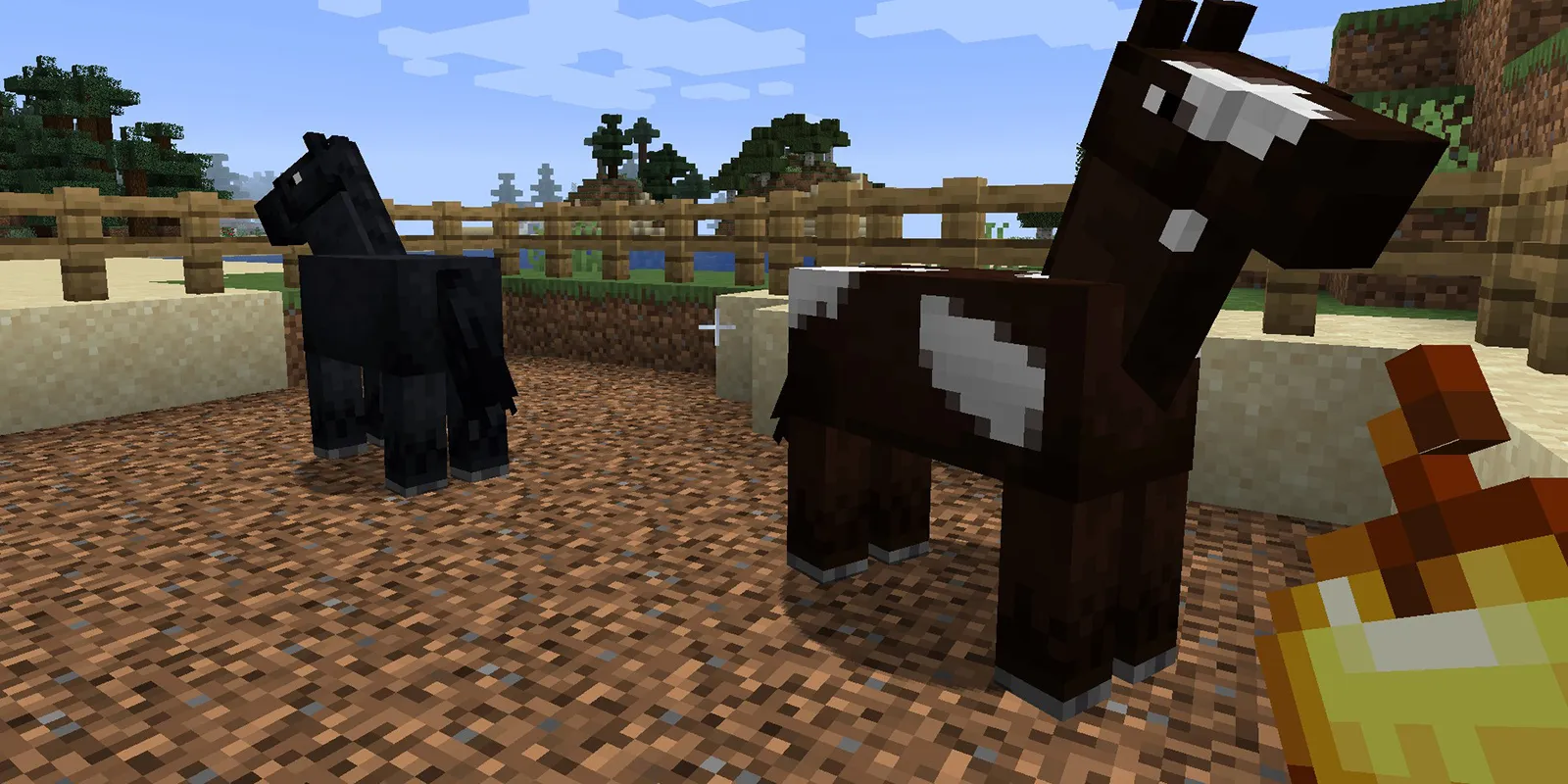 Minecraftの馬