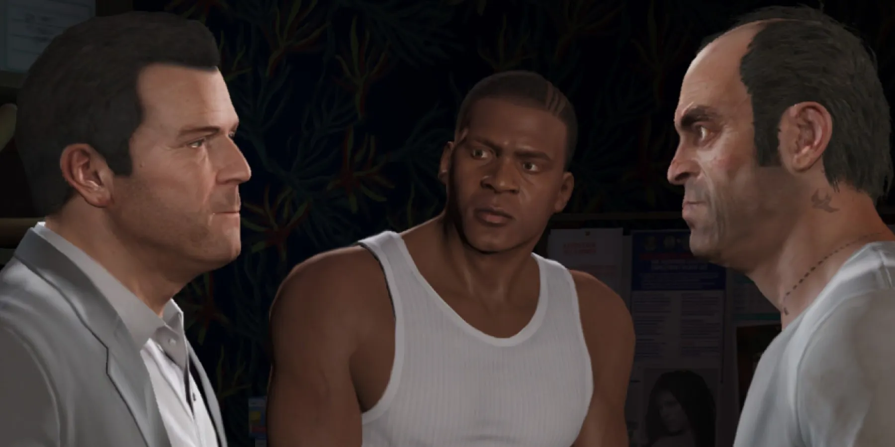 Grand Theft Auto 5 - Trevor, Franklin et Michael