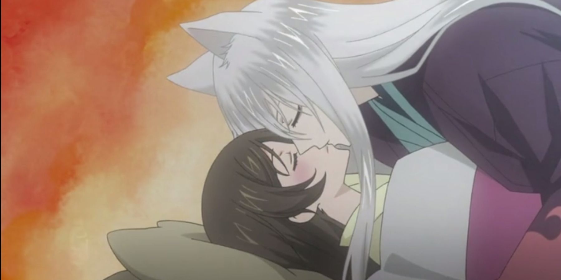 《神之接吻》中的Nanami和Tomoe