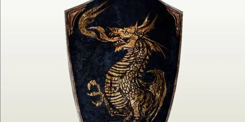 Escudo Cresta de Dragón en Dark Souls