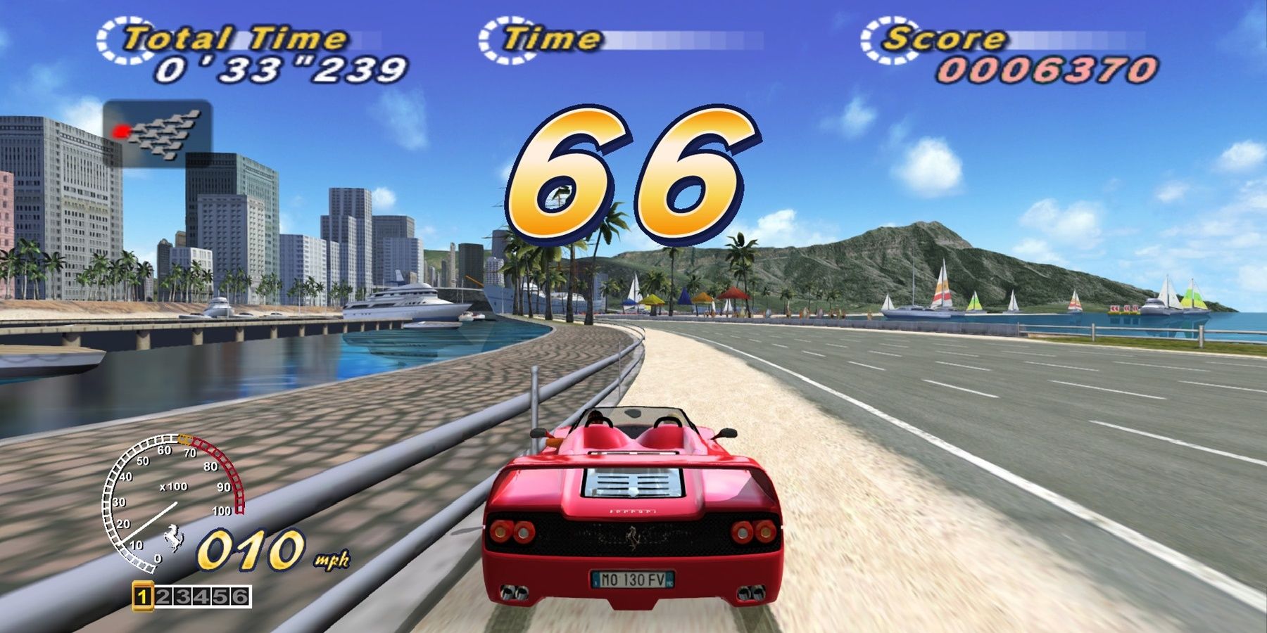 Mejores juegos de carreras de Sega - OutRun 2