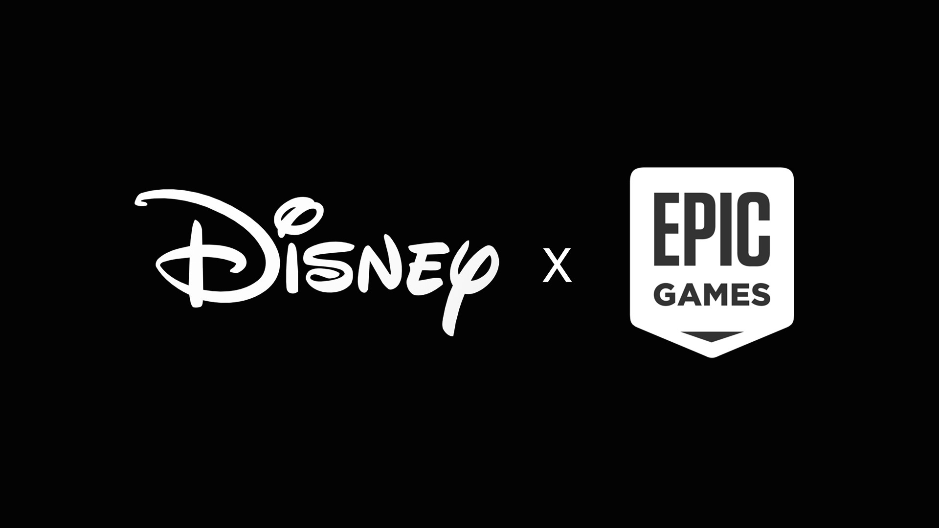 迪士尼和Epic Games标志
