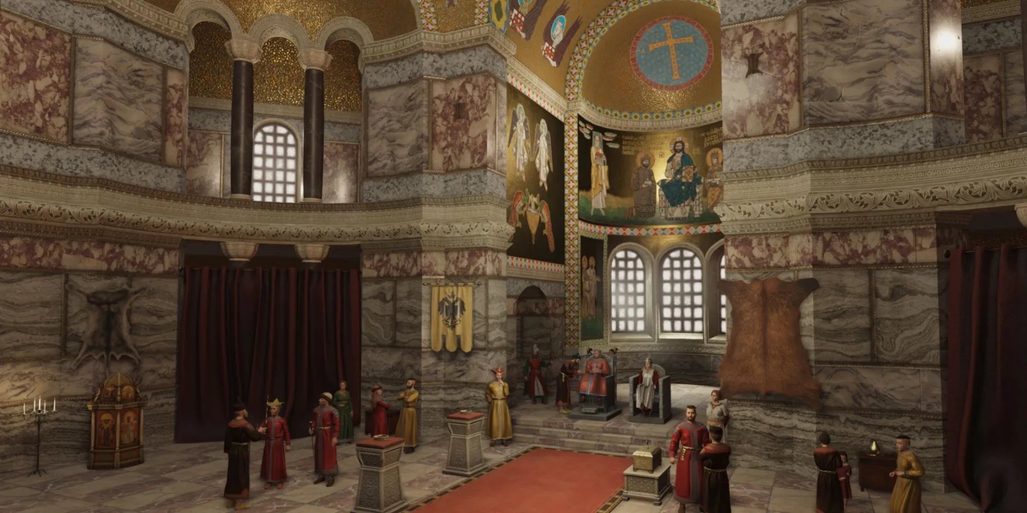 Crusader Kings 3 Byzantine Royal Court
