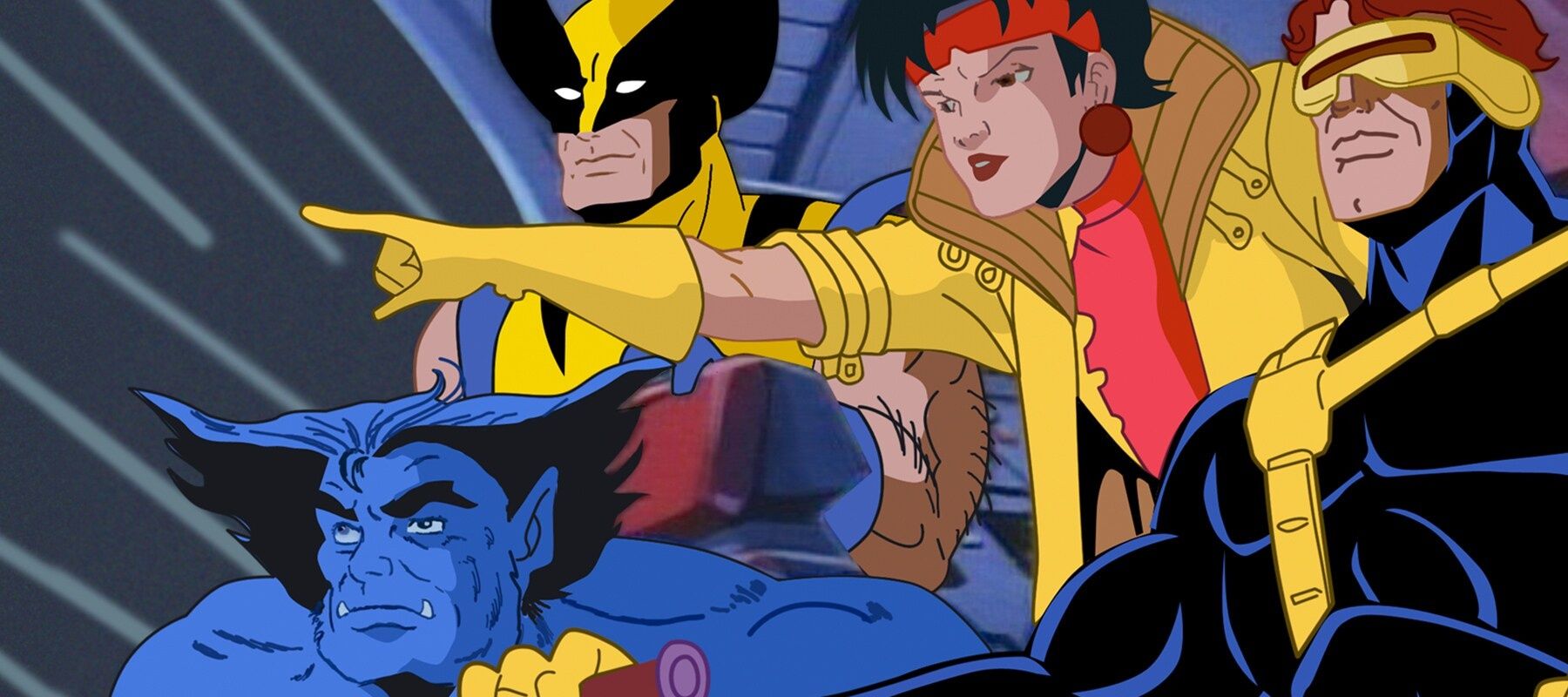 X-Men: The Animated Series Jubilee Beast Cyclops