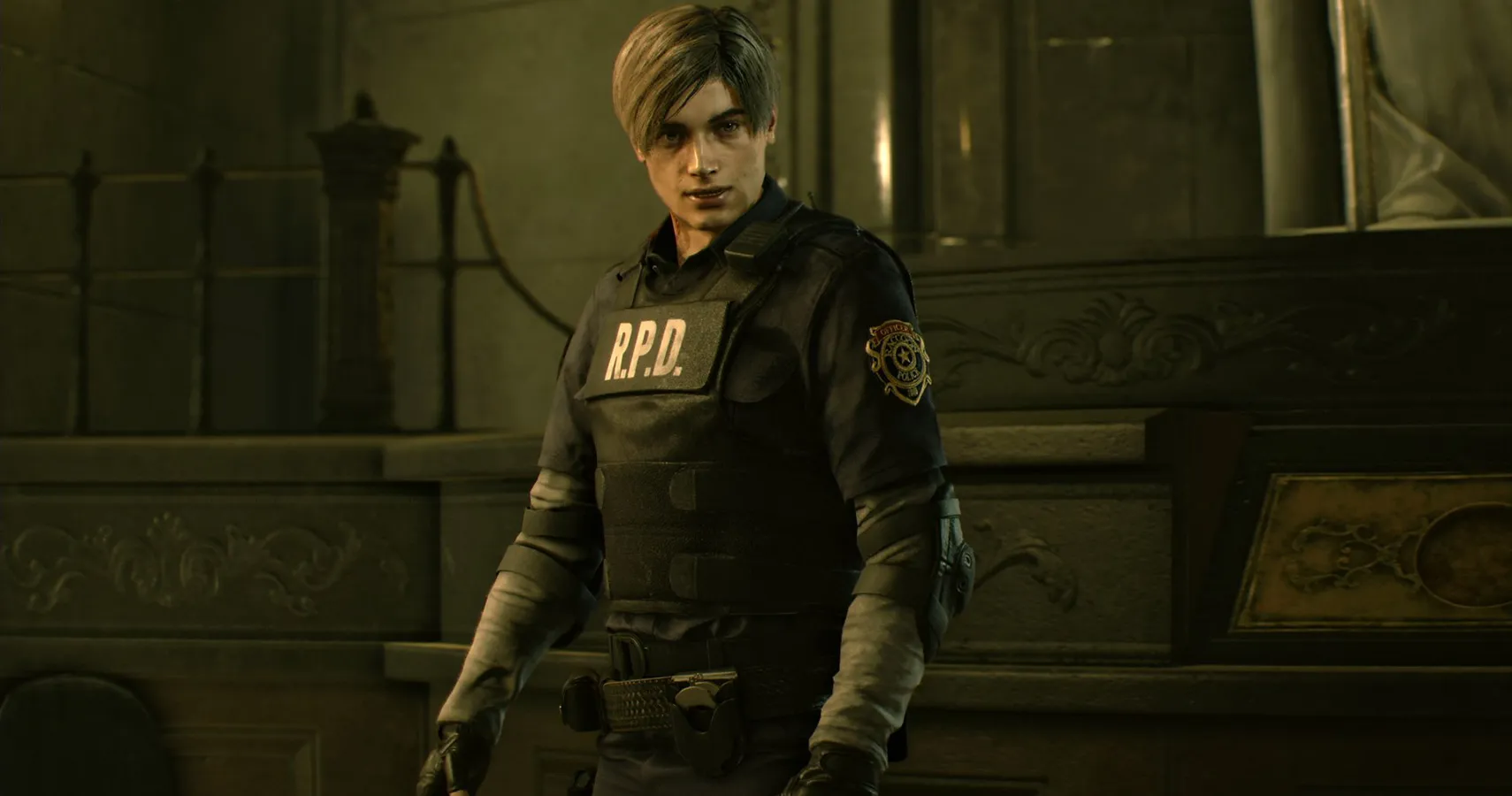 Resident Evil 2 Leon Standing