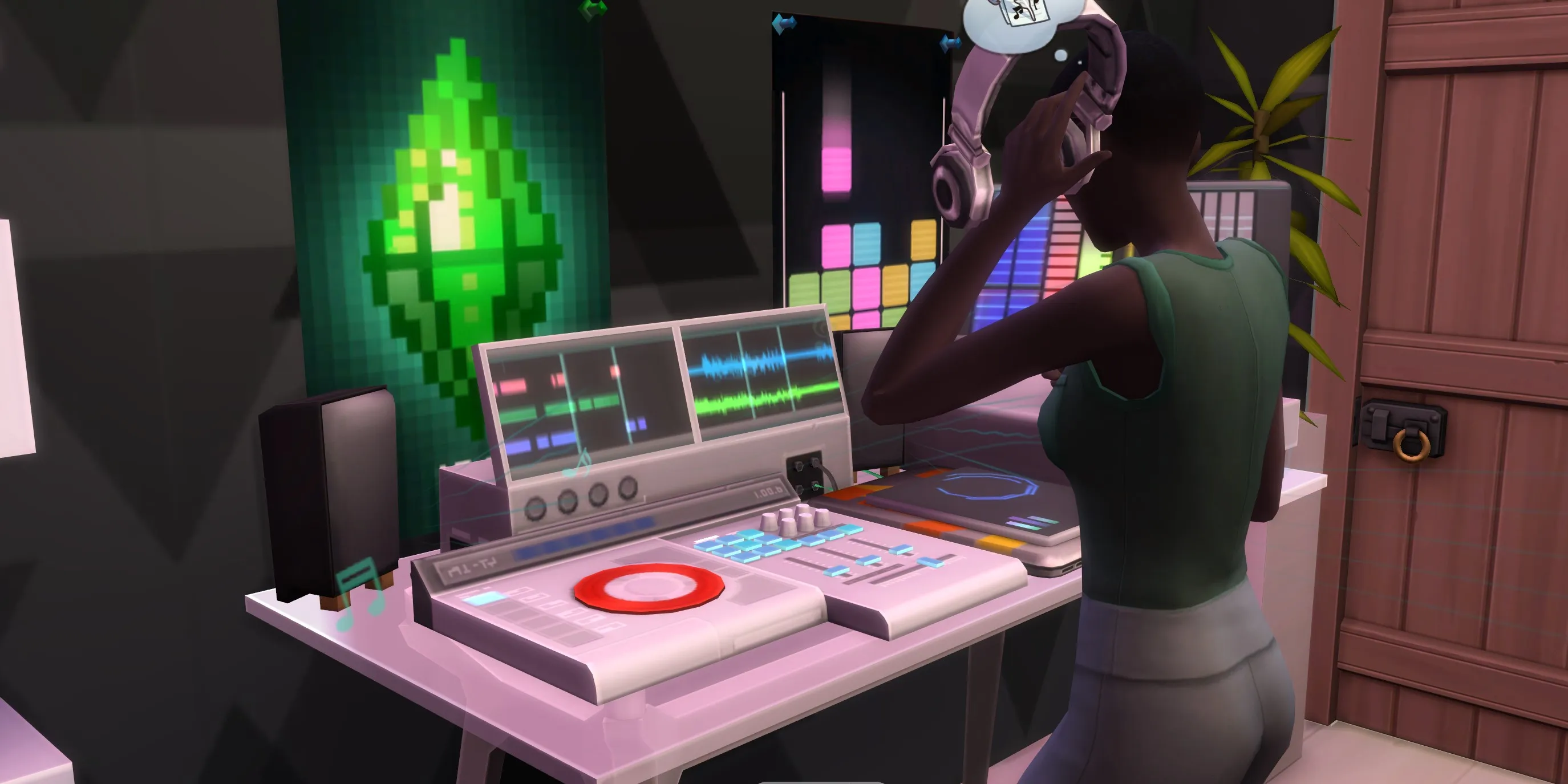 The Sims 4: The Mix Master Music Mixing Station
