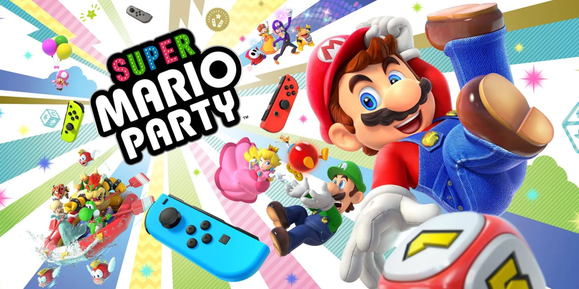 Super Mario Party Promo Art