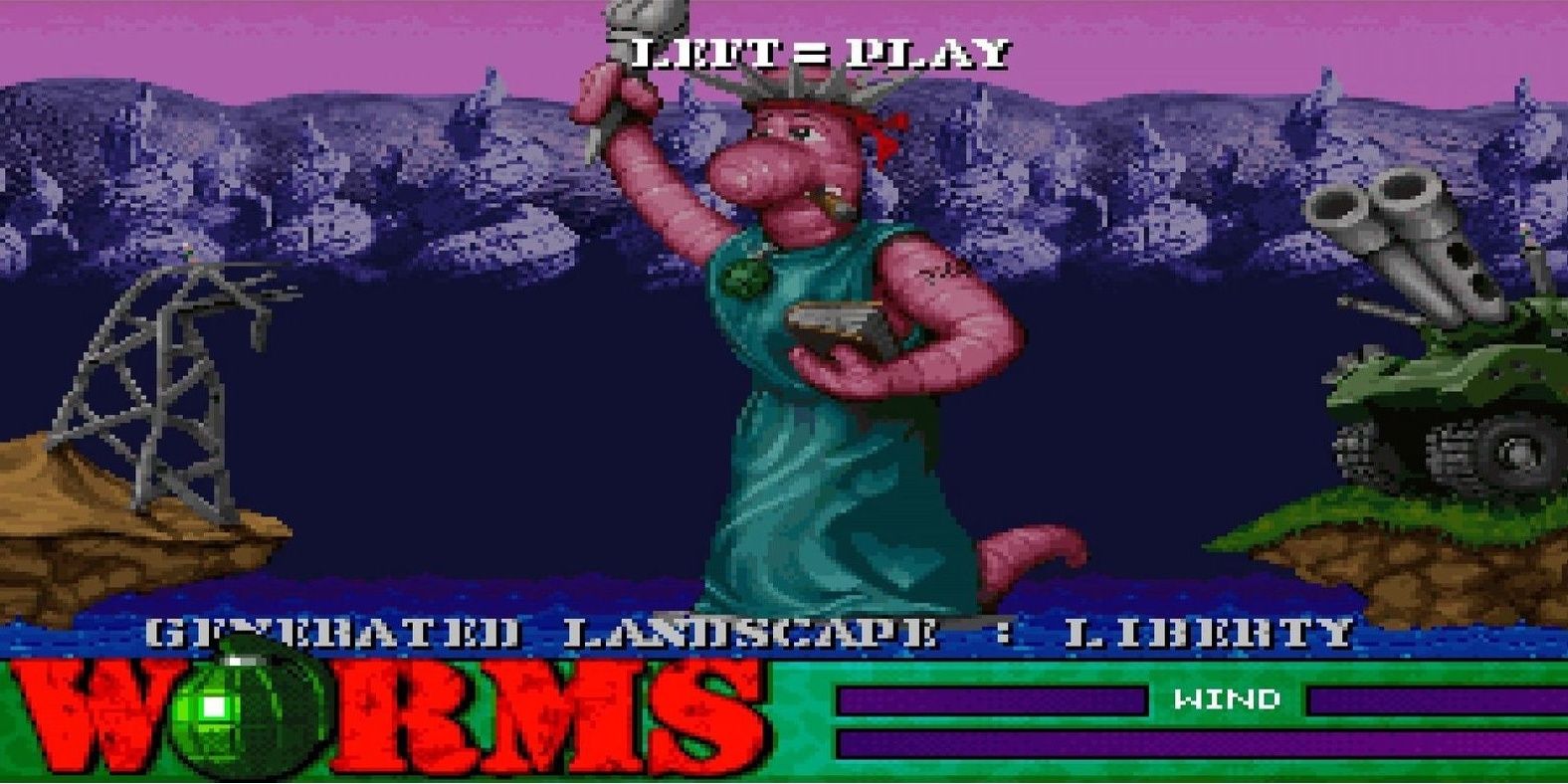 Migliori giochi Amiga - Worms