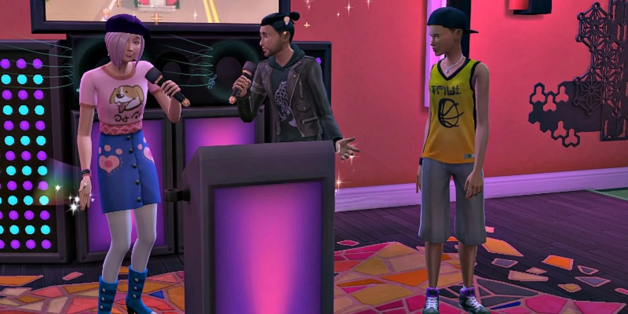 Il nucleo Karaoke Legends di The Sims 4