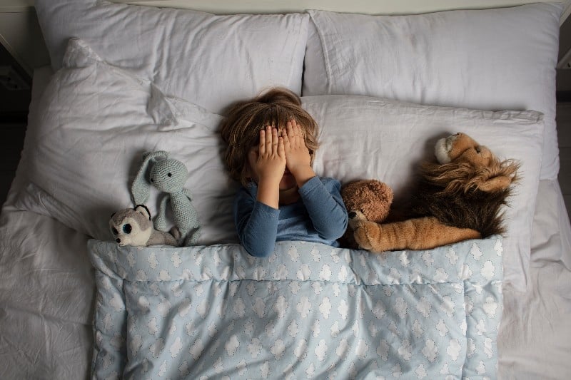 Image d'actualité : Comment calmer votre enfant après un cauchemar