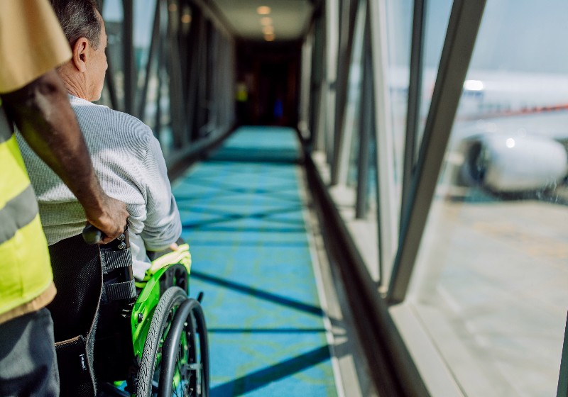 Image d'actualité : les États-Unis renforcent les protections des voyageurs aériens en fauteuil roulant