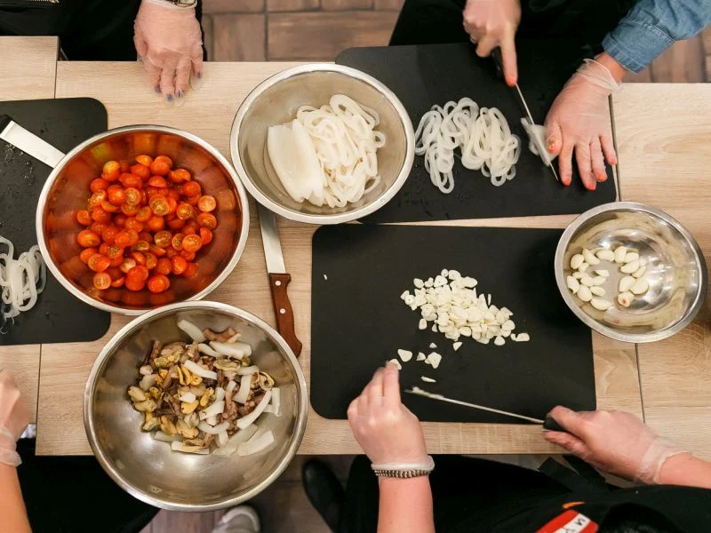 Photo d'actualité : Les repas des fêtes signifient la sécurité en premier dans votre cuisine