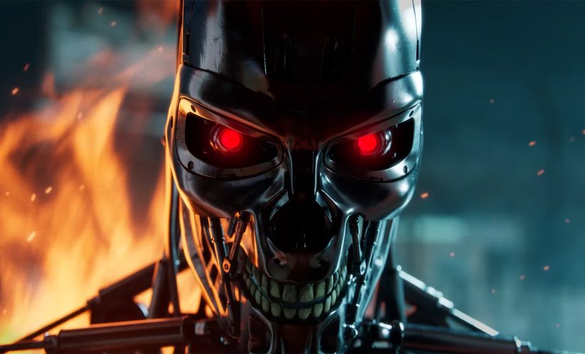 Image of a T-800 in the new Terminator game from Nacon.