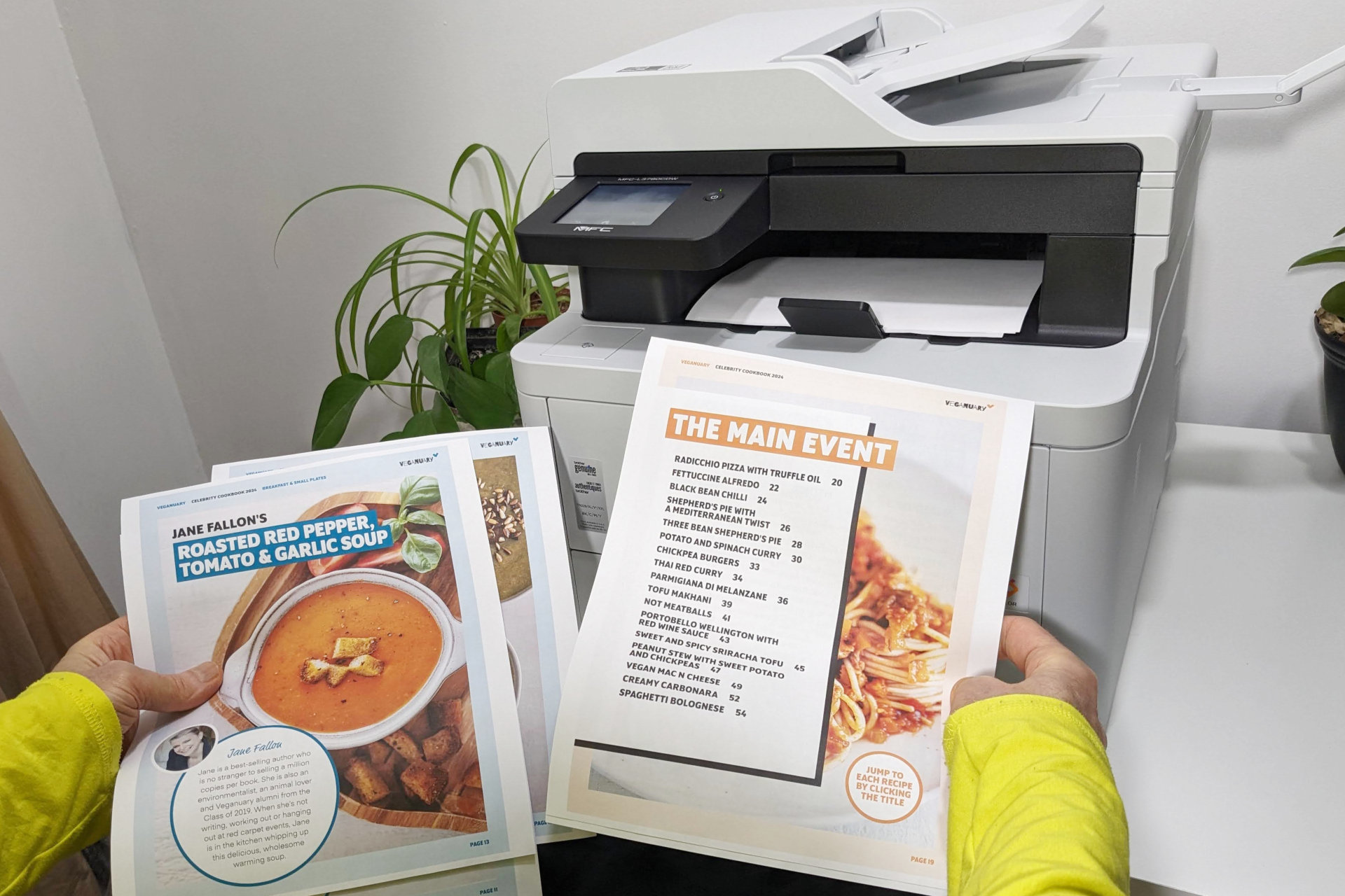 Принтер Brother MFC-L3780 CDW идеально подходит для цветных документов.