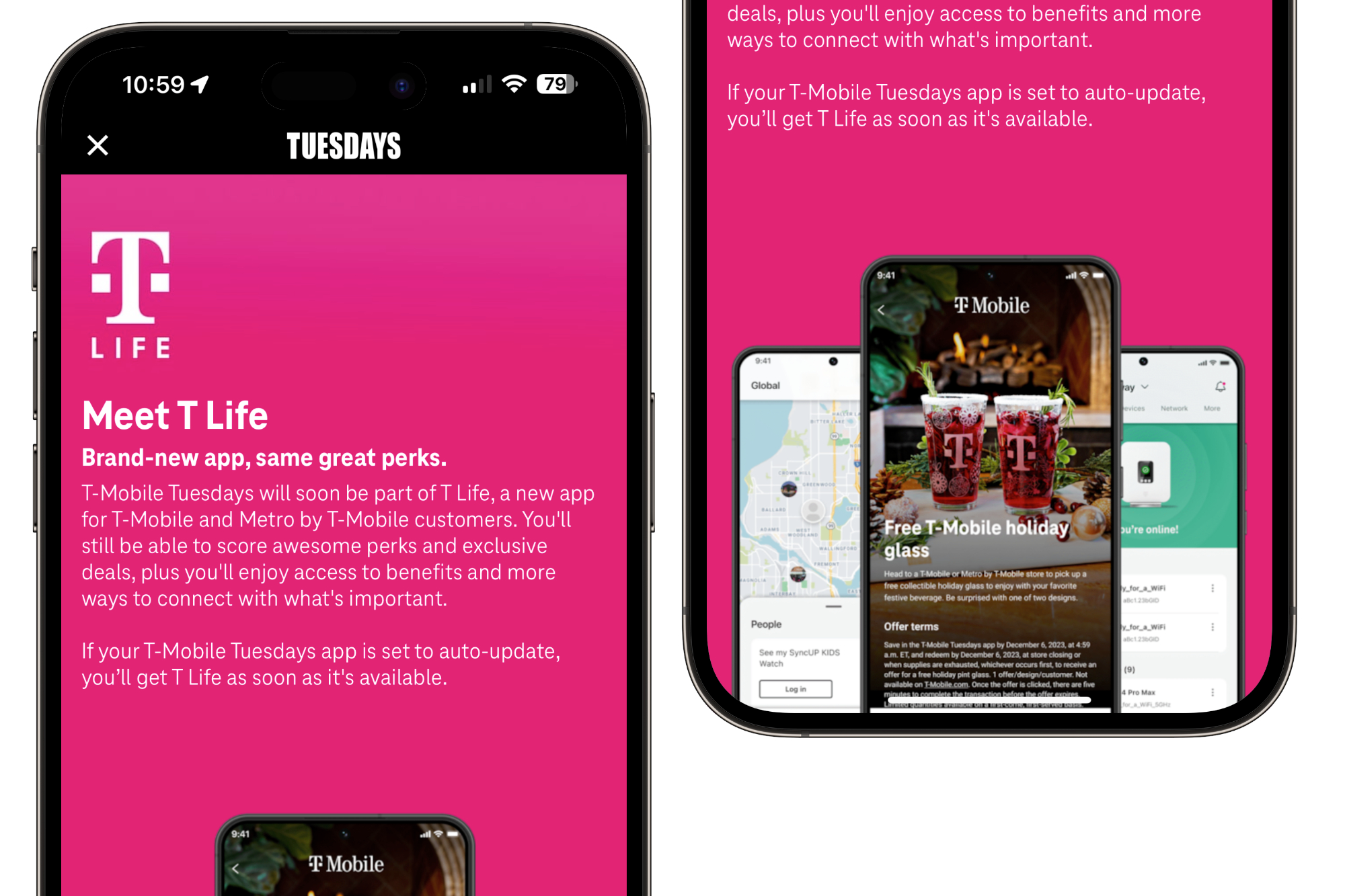 T Life App Promo