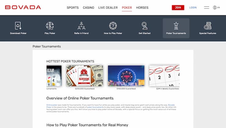 Torneos de póker en línea - gestión de bankroll de póker