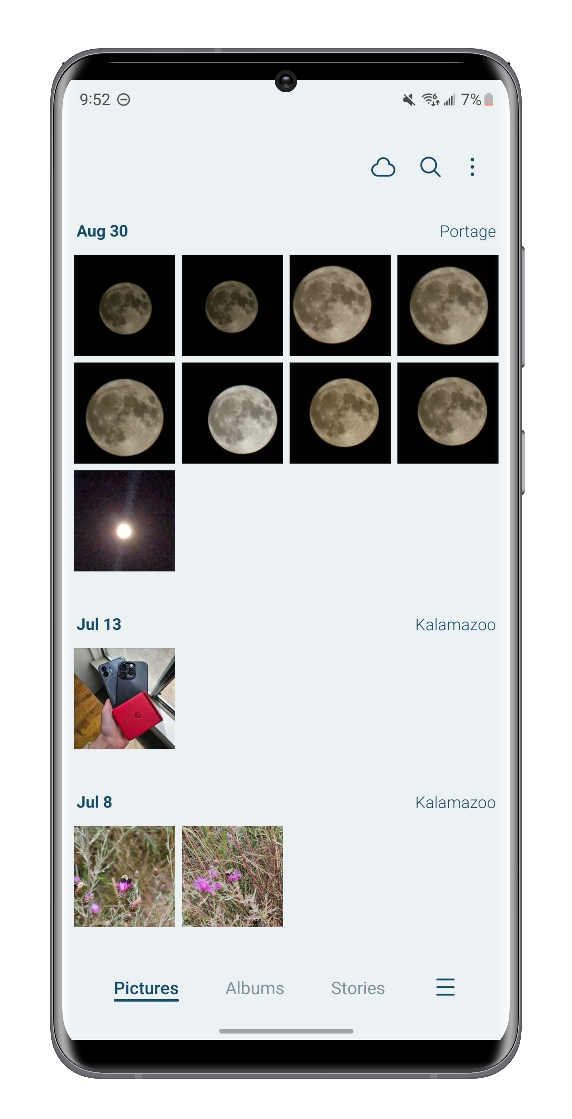Configurando o recurso Pasta Segura para ocultar fotos em um telefone Samsung.